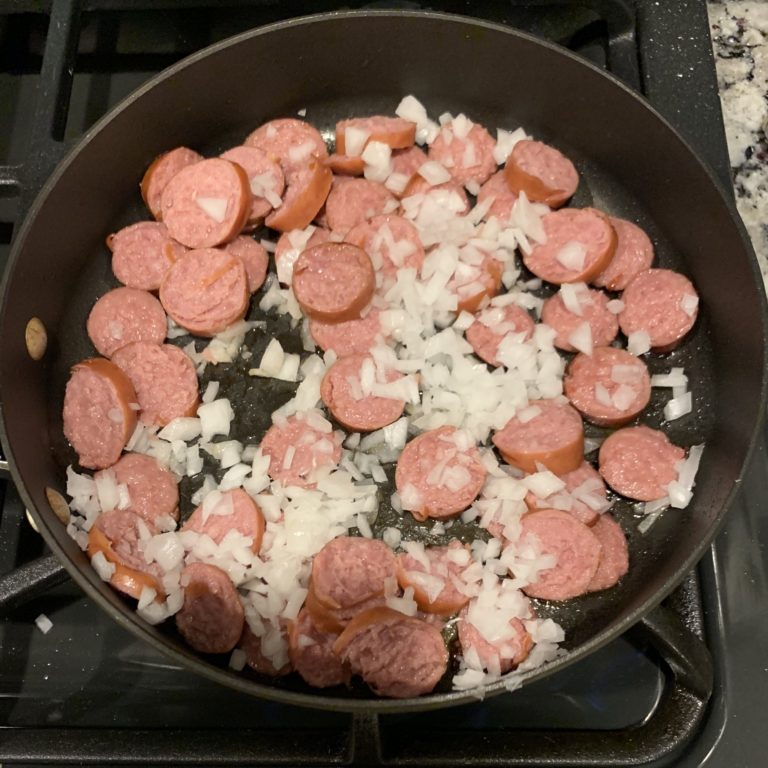 ONE POT KIELBASA PASTA - All Things Lexington