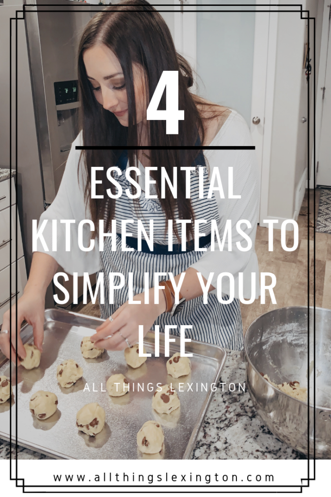 4 essential kitchen items